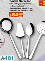 NEHİR SERVİS GEREÇLERİ KEPÇE/KEVGİR/SPATULA/KAŞIK